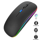 Rechargeable 7 lights wireless mouse