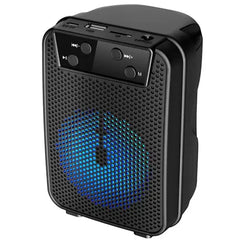 3 inch Rechargeable Wireless Speaker With FM Radio USB & SD Card with Extra Base