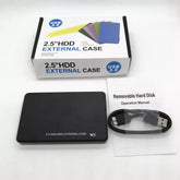 USB 3.0 External HDD + SSD Case, SATA 6Gbps Hard drive Case - HDD SSD 2.5 inch USB