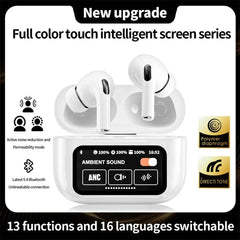 A9 Pro ANC/ENC Touch Screen Wireless Earbuds