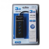 USB 3.0 Hub 4 Ports Extension for Mobile Gaming PC Laptop ~ Super-fast