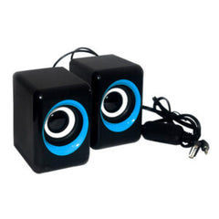 HOTMAI HT-208 Multimedia Speaker Best Sound Quality For LCD Laptop Computer System