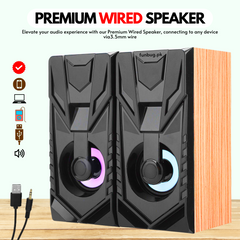 Prime USB multimedia speakers FT-858 Portable USB Music Speaker Sound Boxes For Laptop Computer