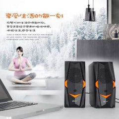 Hotmai HT-414 Best Sound USB 2.0 Multimedia Speakers For Computers, Laptop, Pc and Lcd