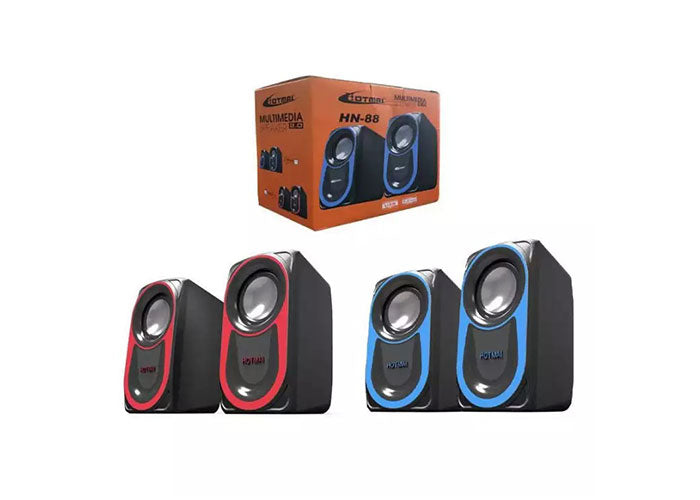 Hotmai HN 88 2.0 Multimedia Speaker Support PC / Phone / Laptop SB Computer